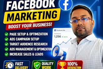 do facebook marketing and ads campaign for business growth
