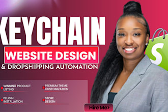 design professional keychain website
