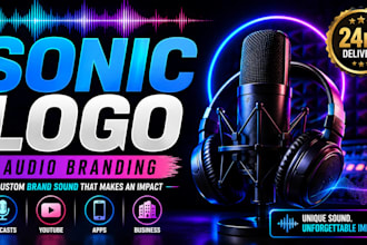 create female sonic logo audio intro audio branding identity brand jingle