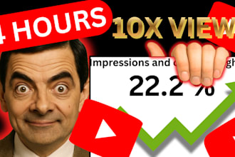 design CTR boosting youtube thumbnails in 2hrs