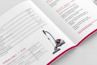 design professional instruction manual, user guide, step by step illustration