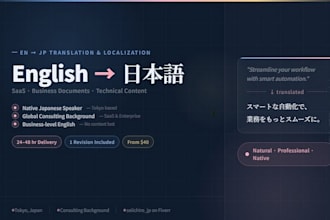 localize your saas app or website content into natural japanese
