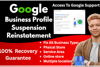 reinstate suspended google business profile fix gmb suspension appeal denied
