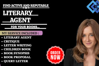 submit your book to literary agents with professional query letter book proposal