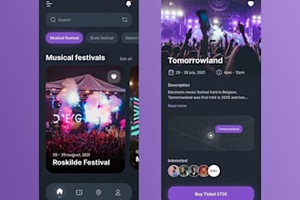 build a nightlife app, club finder app, night owls app, night adventures app