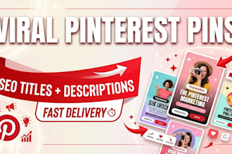 create viral pinterest pins with SEO titles and descriptions