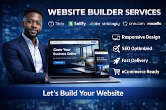 design website on tilda sellfy olitt strikingly one com mozello website builder