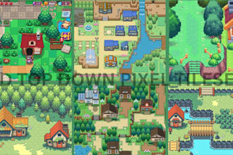 do pixel art tileset game assets tilemap creation pixel art scene