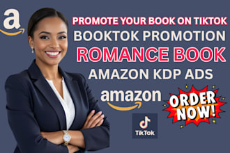 do viral booktok romance book promotion amazon kdp booktok promotion
