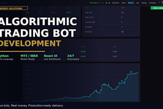 build you a professional algorithmic trading bot