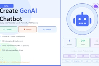 create genai chatbot using chatgpt, claude and gemini