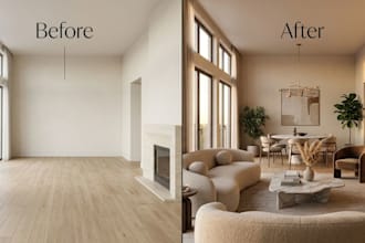 do virtual staging virtual renovation virtual home staging real estate staging
