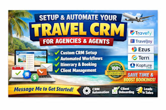 setup kapture travel CRM travelworks ezus tern travel travefy traveljoy
