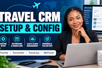 setup travefy tourwriter traveljoy wetravel lemax gohighlevel for travel CRM