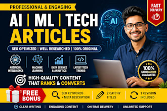 write engaging articles on ai, machine learning