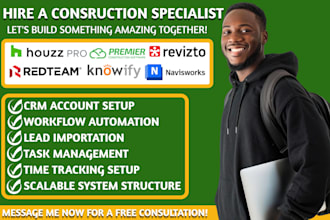 build houzz pro redteam crm jonas premier knowify revizto navisworks automation