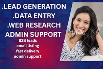 be a virtual assistant for data entry admin support and web research