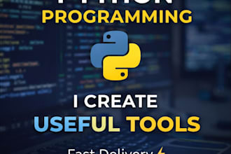 create simple and useful python programs for your tasks