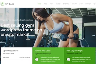 design wix yoga instructor website fitness trainer wellness coaches website