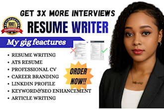 upgrade CV design, CV editing with SEO resume writing article and do follow link