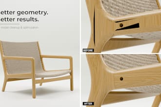 fix, clean and optimize your 3d model for archviz