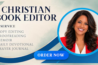 copy edit, proofread, format christian books, daily devotional, prayer journal