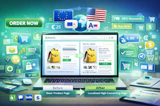 translate shopify product listings with SEO localization