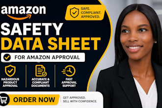 do amazon safety data sheet and hazardous product approval