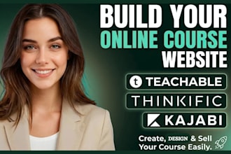 design online course website elearning platform for course content curriculum