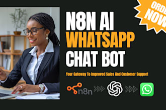 develop custom whatsapp chatbot with integration
