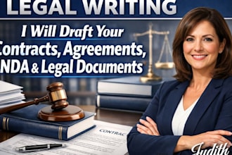 draft real estate contract agreement legal letter and legal writing
