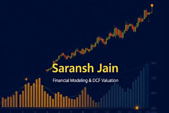 build financial model and dcf valuation for your startup