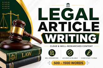 write easy to understand legal articles and blog content