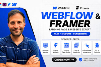 build framer website framer landing page create framer website