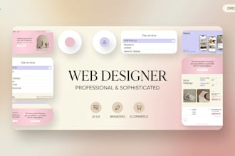 design a modern and responsive website for your business