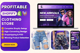 design y2k shopify website, streetwear website  tshirt clothing store, y2k store