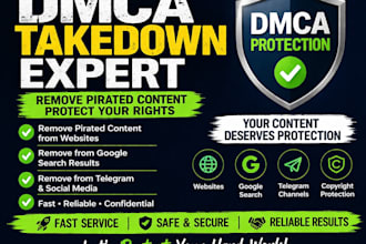 remove pirated content using dmca takedown