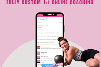 be your personal online fitness and nutrition coach