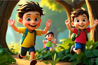 make unity 2d, lovely 2d, animation for kids
