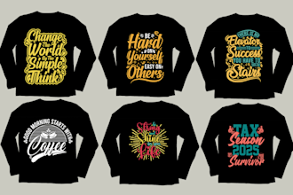 design typography t shirt, hoodies, sweatshirt design