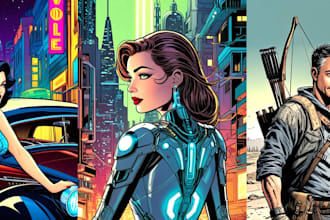 do comic book art and illustration