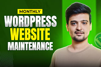 secure your wordpress website with monthly maintenance