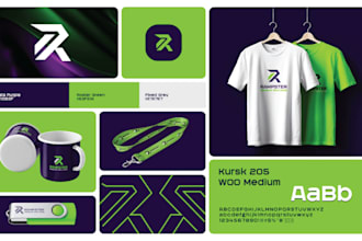 do logo design and branding kit package with brand identity