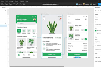 design UI UX in figma professionally