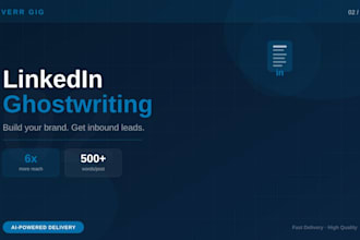 linkedin content and ghostwriting for founders