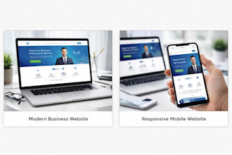 create a simple website responsive
