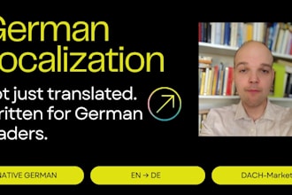 localize your content for the german market