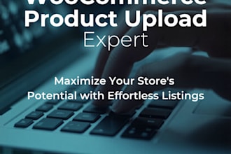 upload and optimize woocommerce products professionally