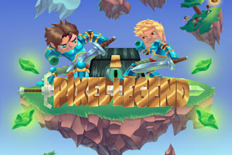 create your illustrated minecraft server logo
