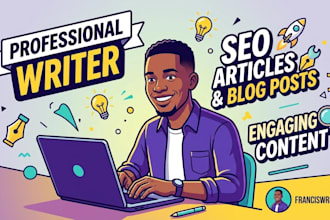 write professional SEO blog articles and summaries for you